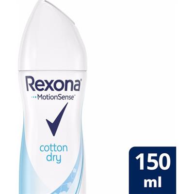 Rexona MotionSense Kadın Sprey Deodorant Cotton Dry Antiperspirant 150 ml