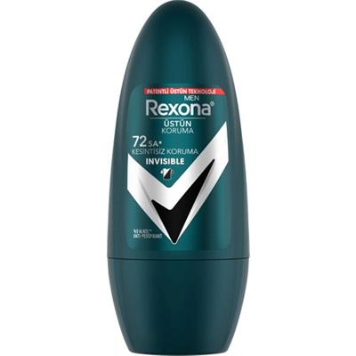 Rexona Üstün Koruma Erkek Roll On Deodorant Invisible 72 Saat Kesintisiz Koruma 50 ml