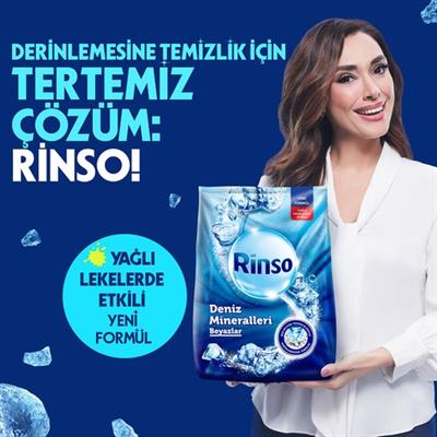 Rinso Toz Çamaşır Deterjanı Deniz Mineralleri Beyazlar İçin Derinlemesine Temizlik 6 KG