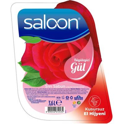 Saloon Sıvı Sabun Gül 3,6 L