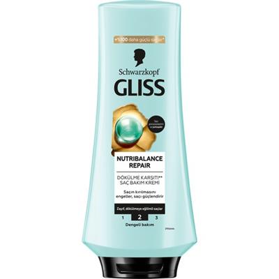 Schwarzkopf Gliss Nutribalance Repair Saç Bakım Kremi 360 Ml