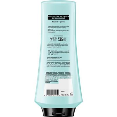 Schwarzkopf Gliss Nutribalance Repair Saç Bakım Kremi 360 Ml