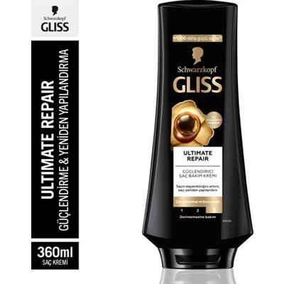 Schwarzkopf Gliss Ultimate Repair Güçlendirici & Yapılandırıcı Saç Bakım Kremi 360 Ml