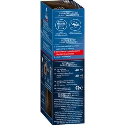 Schwarzkopf Men Perfect Beyazlara Karşı Jel Boya 70 Koyu Kahve