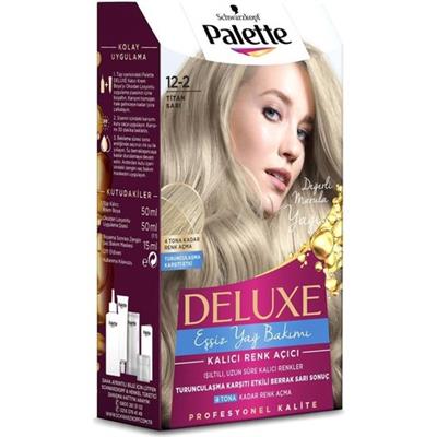 Schwarzkopf Palette Deluxe 12-2 Titan Sarı Saç Boyası