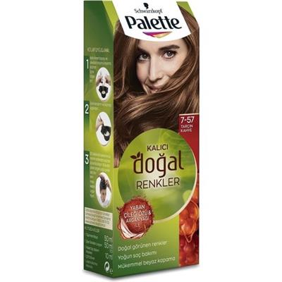 Schwarzkopf Palette Kalıcı Doğal Renkler 7-57 Tarçın Kahve Saç Boyası