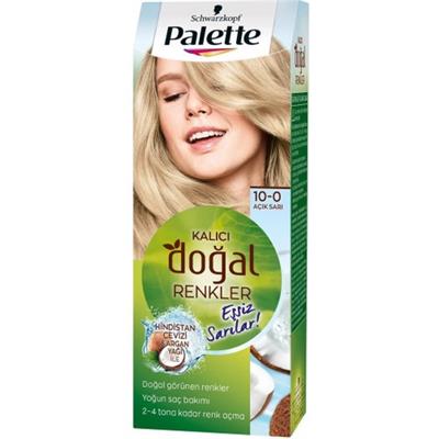 Schwarzkopf Palette Kalıcı Doğal Renkler 10-0 Açık Sarı Saç Boyası