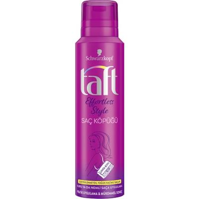 Schwarzkopf Taft Effortless Style Saç Köpüğü Elektriklenmeyi Önleyici 150 ml Pratik Uygulama