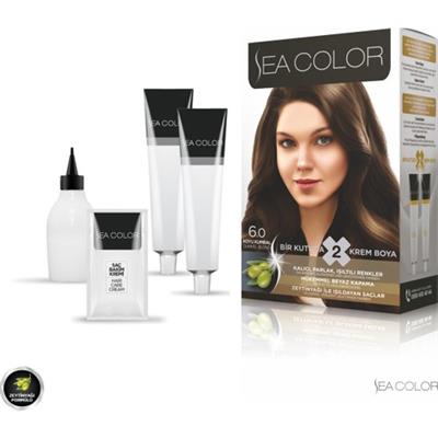 SEA COLOR 6.0  Koyu Kumral Set Boya