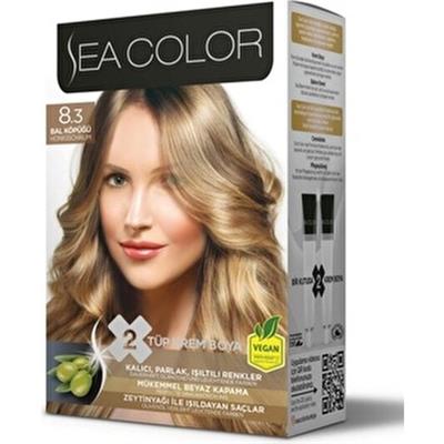 Sea Color Krem Saç Boyası Bal Köpüğü Renk Amonyaksız Formül ile Kalıcı ve Parlak 99 ml