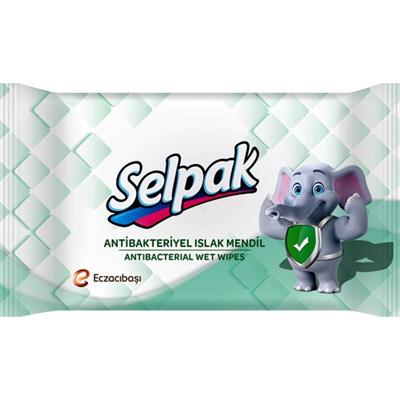 Selpak Antibakteriyel Islak Cep Mendili - 10lu Paket