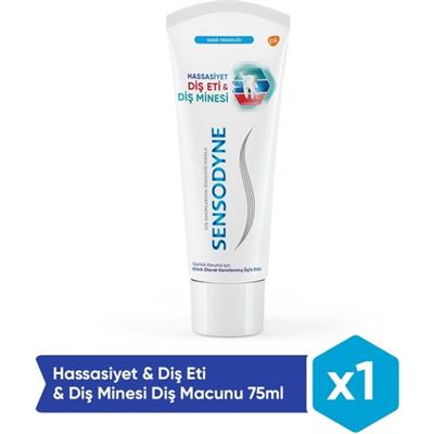 Sensodyne Hassasiyet & Diş Eti & Diş Minesi Diş Macunu 75 ml