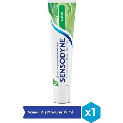 Sensodyne Naneli Diş Macunu Hassas Dişler İçin Koruma 75 ml Nane Aromalı