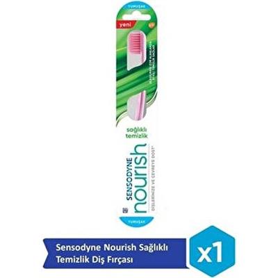 Sensodyne Nourish Diş Fırçası Yumuşak Kıllarla Hassas Dişler İçin Etkili Temizlik 1 Adet