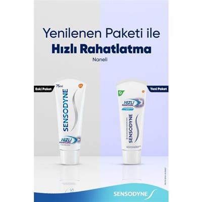 Sensodyne Onarıcı Diş Macunu - Hızla Rahatlatan, 75 ml