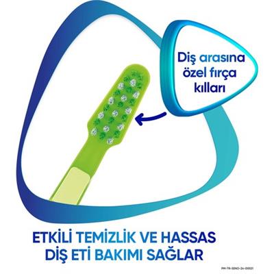 Sensodyne Promine 3-5 Yaş Çocuklar İçin Sevi  mli Timsah Karakterli Diş Fırçası Yumuşak