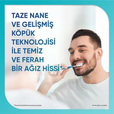 Sensodyne Promine Aktif Diş Minesi Kalkanı 75 ml Naneli Güçlendirici Ferahlatıcı Formül