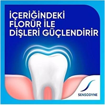 Sensodyne Tam Koruma Beyazlatıcı Diş Macunu Hassas Dişler İçin 75 ml Uzun Süreli Koruma