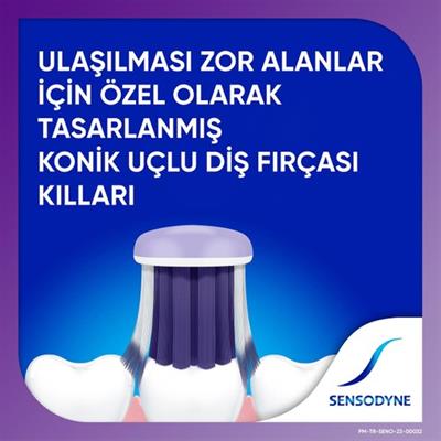 Sensodyne Yumuşak Diş Fırçası 1+1 Duoflex Oynar Boyun ile Hızlı Rahatlama ve Etkili Temizlik