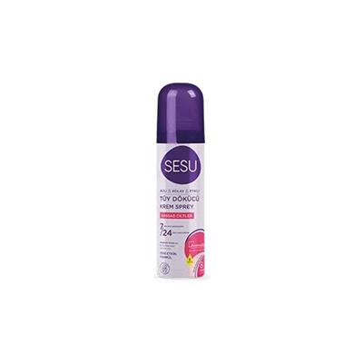 Sesu Tüy Dökücü Krem Sprey Hassas Ciltler Için 150 Ml