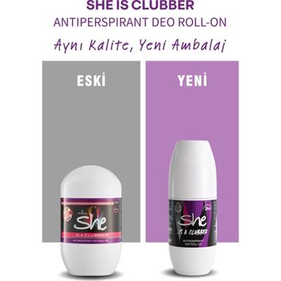 She Clubber Kadın Roll-On (50 Ml)