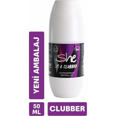 She Clubber Kadın Roll-On (50 Ml)