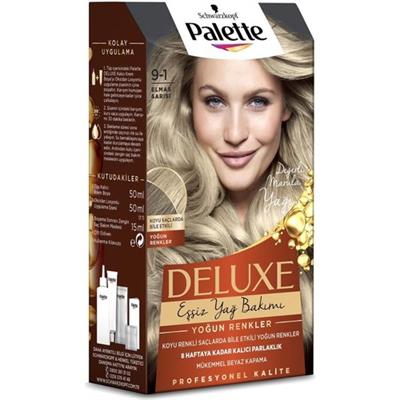 Shwarzkopf Palette Deluxe 9-1 Dıamond Blond Saç Boyası