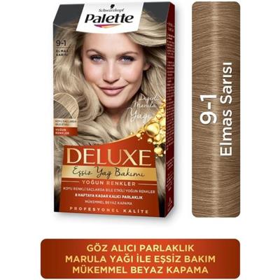 Shwarzkopf Palette Deluxe 9-1 Dıamond Blond Saç Boyası