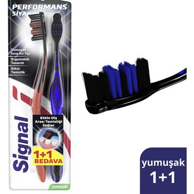 Signal  Diş Fırçası  Performance Black 2 Kat Yumuşak 31 GR 1+1