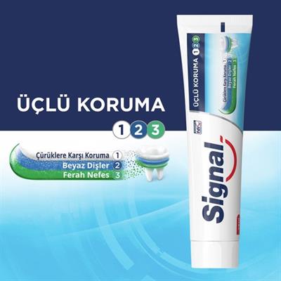 Signal Diş Macunu Üçlü Koruma 120 ml