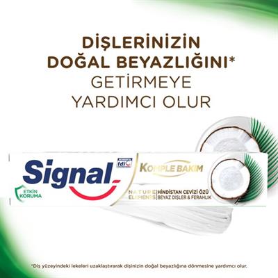 Signal Nature Elements Hindistan Cevizi Özlü Diş Macunu 75 ml