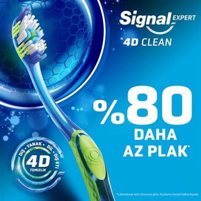 Signal Ultra Clean Expert 4d Clean Diş Fırçası Orta