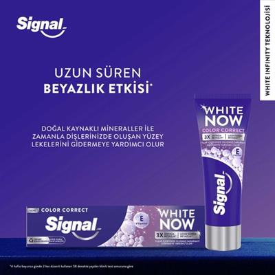 Signal White Now Color Correct Diş Macunu 75 ml