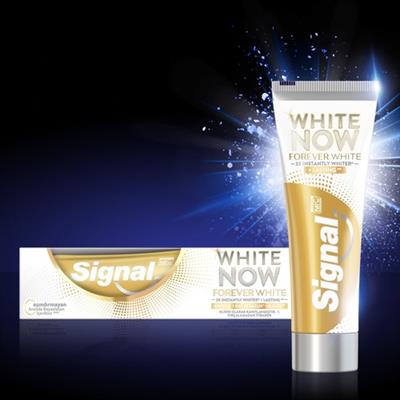 Signal White Now Forever White Diş Macunu 75 ml Aşındırmayan İçeriklerle Beyazlatır