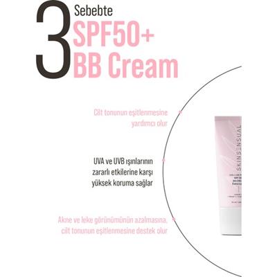 Skin Sensual Bb Krem Extra Light | 50 Spf Uva/uvb Pa++++ Aydınlık ve Canlılık