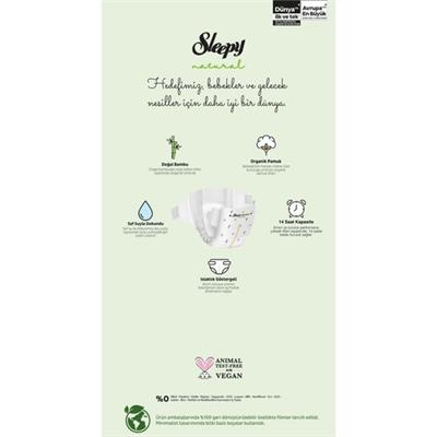 Sleepy Bebek Bezi Natural Beden:7 (20-30 kg) Xx Large 48 Adet