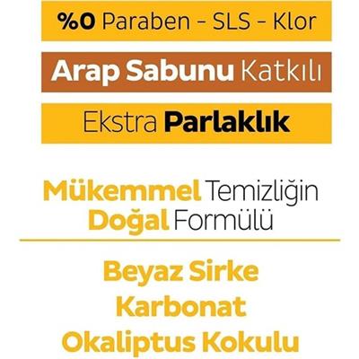 Sleepy Easy Clean Arap Sabunu Katkılı Islak Yüzey Temizlik Havlusu & Mendili 100 Yaprak