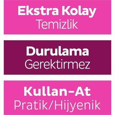 Sleepy Easy Clean Lilyum Buketi Mopa Uyumlu Yer Temizlik Havlusu&mendili 20 Yaprak