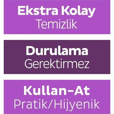 Sleepy Easy Clean Orkide Bahçesi Mopa Uyumlu Yer Temizlik Havlusu&mendili 20 Yaprak
