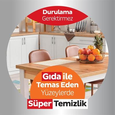Sleepy Easy Clean Süper Yüzey Temizlik Mutfak Havlusu&Mendili Portakal Yağlı 50 Yaprak