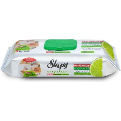 Sleepy Easy Clean Süper Yüzey Temizlik Mutfak Havlusu&Mendili Bergamot Yağlı 50 Yaprak
