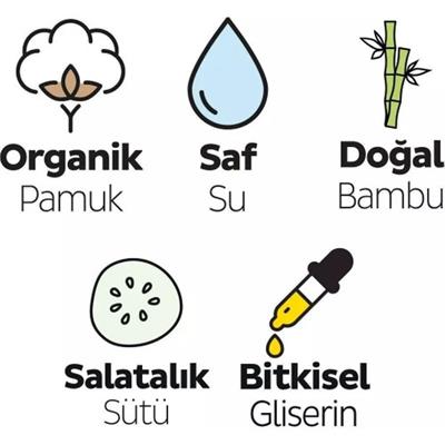 Sleepy Islak Bebek Havlusu 90 Adet
