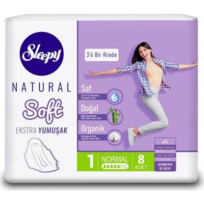 Sleepy Natural Kadın Pedi Soft Normal