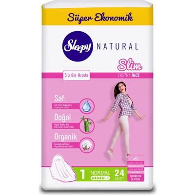 Sleepy Natural Slim Ekstra Ince Normal 24 Ped