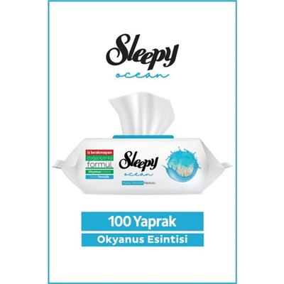 Sleepy Ocean Yüzey Temizlik Havlusu&Mendili Okyanus Esintisi 100 Yaprak