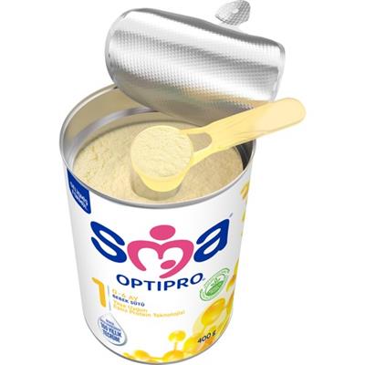 SMA Optipro 1 0-6 Ay Prebiyotikli Bebek Sütü 400 gr