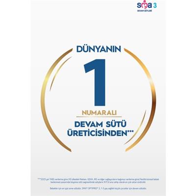 SMA Optipro 3 1200 gr (2x600g) /1-3 Yaş Devam Sütü