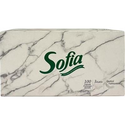 Sofıa Kutu Mendil 100LÜ