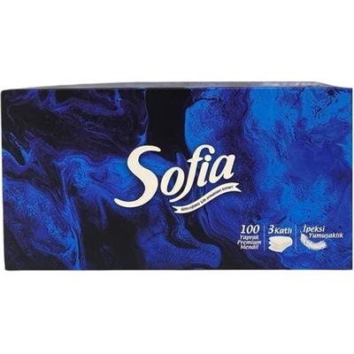 Sofıa Kutu Mendil 100LÜ