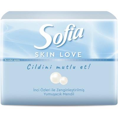 Sofia Skin Love Mini Mendil 75li